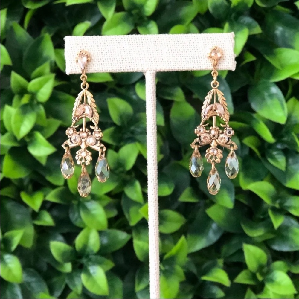 Swarovski Chandelier Earrings by Thomas Knoell